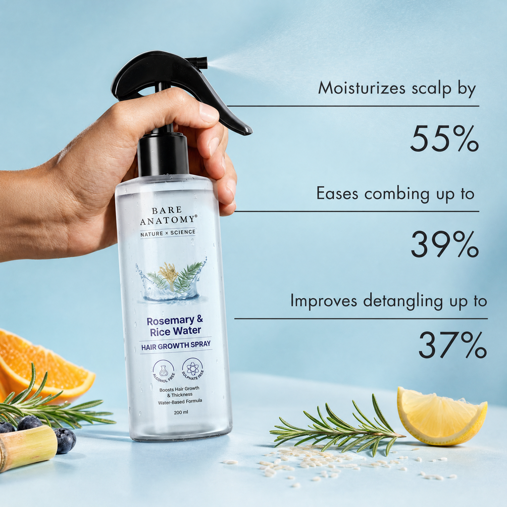 Rosemary & Rice Water Hair Growth Spray